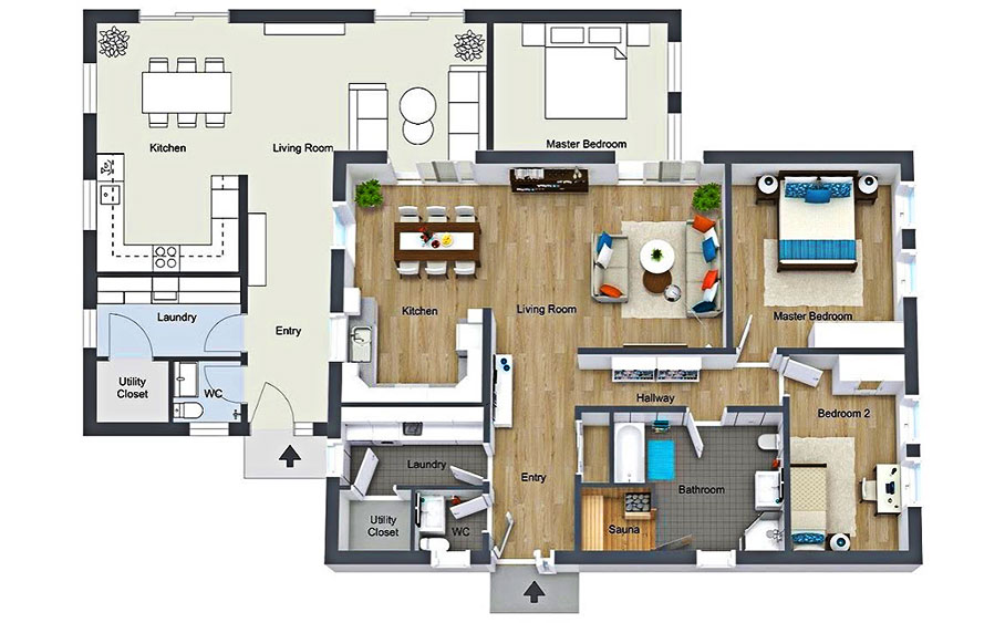 Why the best 3d floor plan for 2020| Design a 3d Floor Plan|3d building plans