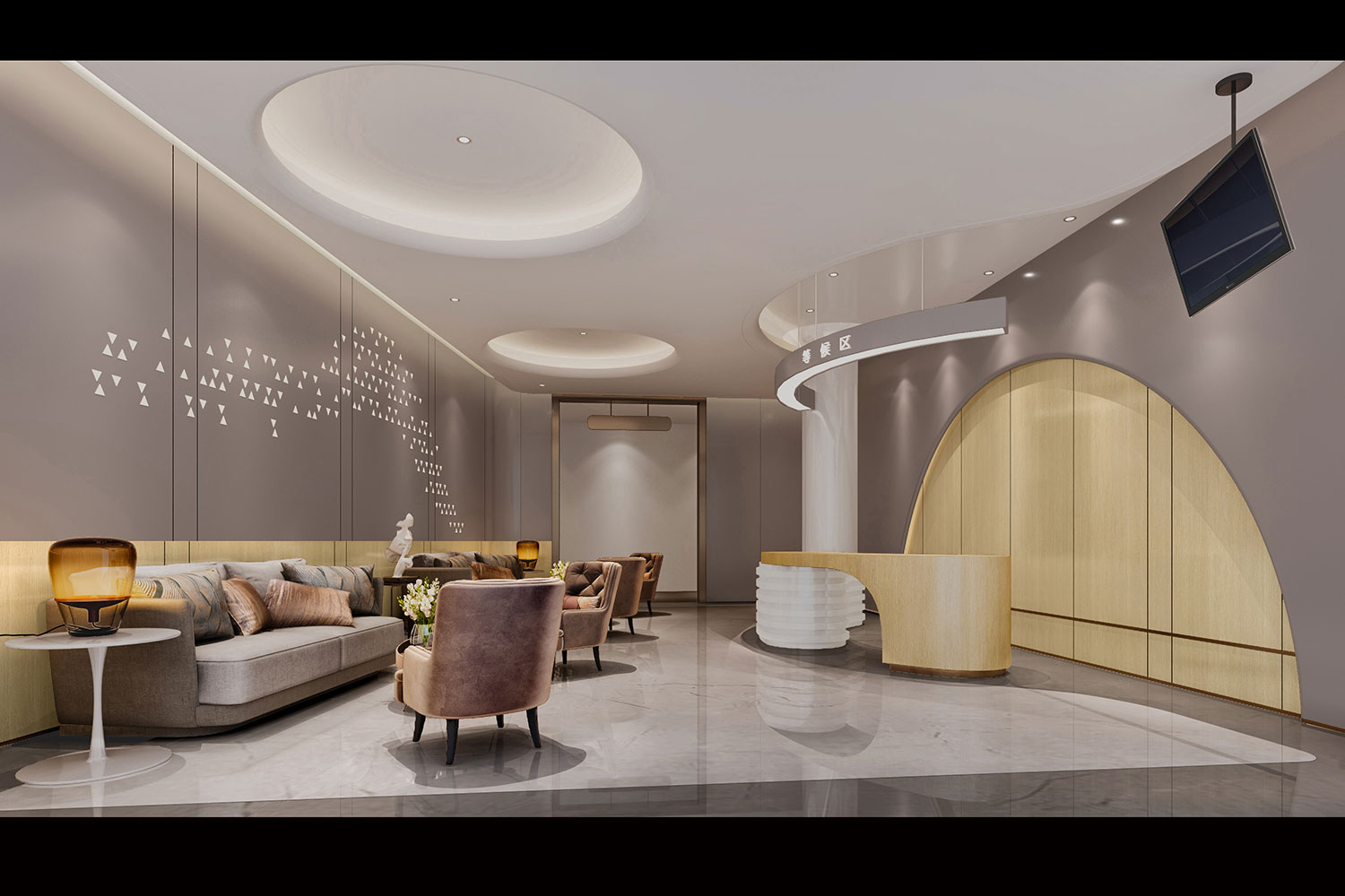 How to choose the best hospital lobby rendering company