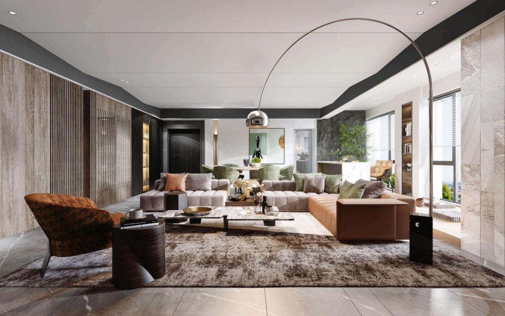 Living room design idea丨The high-level sense of minimalist space in 2020