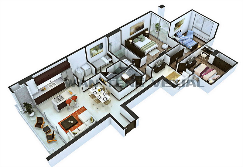 3d floor plans, 3d plan, floor plan3d, interior floor plans, 3d floor plans apartments