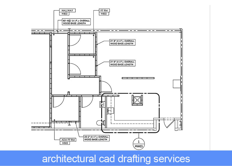 architectural cad drafting services