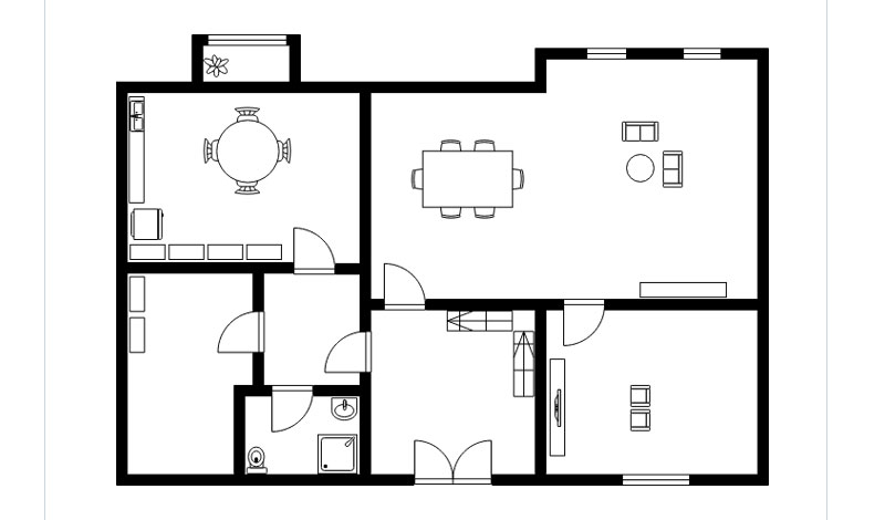 floor plan drating