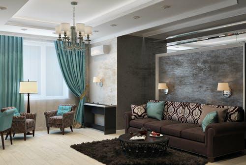 Interior renderings