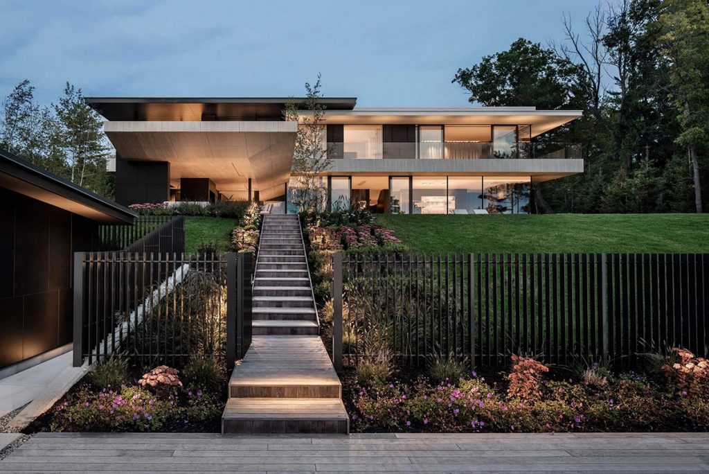 modern villa rendering service