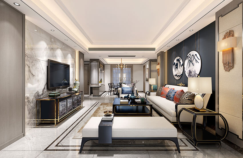 3D interior rendering
