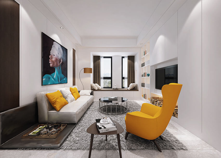 3D interior rendering