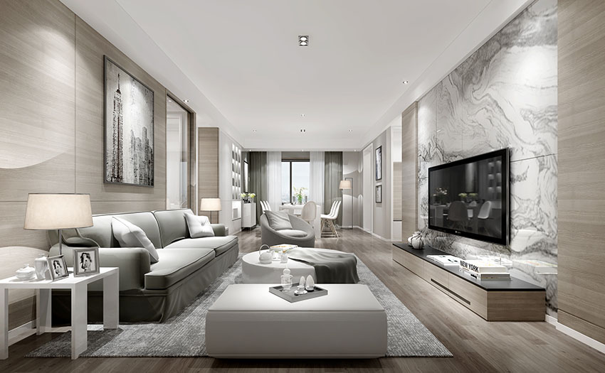 3D interior rendering