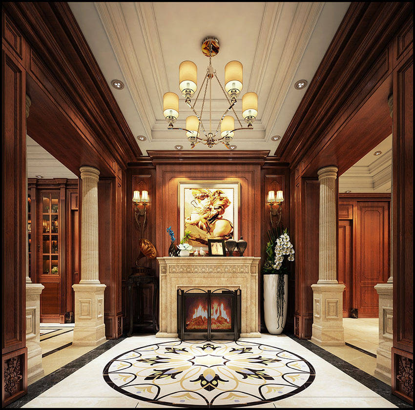 3D interior rendering