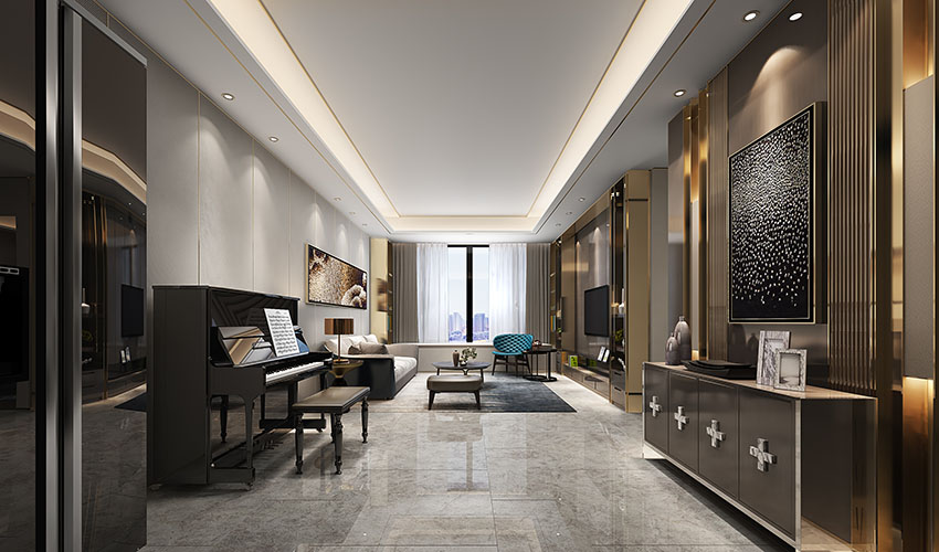 3D interior rendering